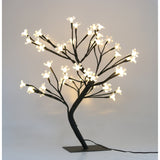 Decoratiune Luminoasa, Crenguta, Cu Baterii, 72 Led -Uri, Flori