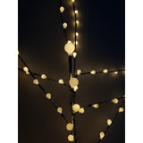 Decoratiune Luminoasa Crenguta cu Baterii 72 LED -uri Glob Alb Cald - vivimall.ro