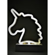 Decoratiune Luminoasa cu Baterii Unicorn 25 cm Alb Rece - vivimall.ro