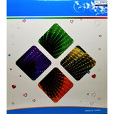 Decoratiune Luminoasa cu Baterii/USB Neon Model Norisor 20 cm Alb Rece - vivimall.ro