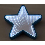 Világító Dekoráció Elemmel/USB-vel Neon Csillag Minta 20 Cm Menő
