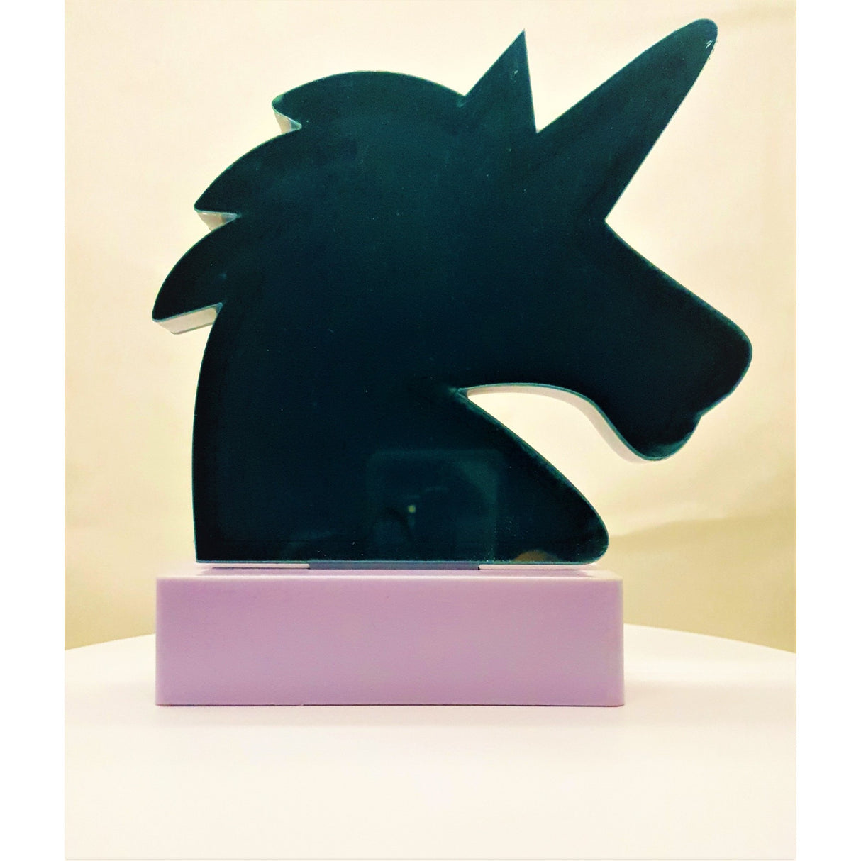 Világító Dekoráció Elemmel/USB-vel Neon Unikornis Modell Menő 20 Cm