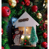 Decoratiune luminoasa, Vivimall,  Om de zapada, alb, lungime: 13 cm, latime: 5 cm, inaltime: 17 cm, lemn, interior/exterior - vivimall.ro