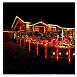 Decoratiune luminoasa pentru Craciun, Acadele, pentru exterior, incarcare solara, 28 cm - vivimall.ro