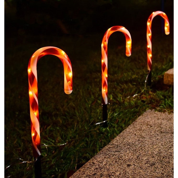 Decoratiune luminoasa pentru Craciun pe baterii, Acadele, pentru exterior, 28 cm - vivimall.ro