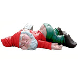 Decoratiune pentru Gradina, Flippy, Model Pitic de Gradina Beat, Statuie Amuzanta pentru Gradina, Decor pentru Gradina, Gnom Beat, 15 cm, Rosu - vivimall.ro