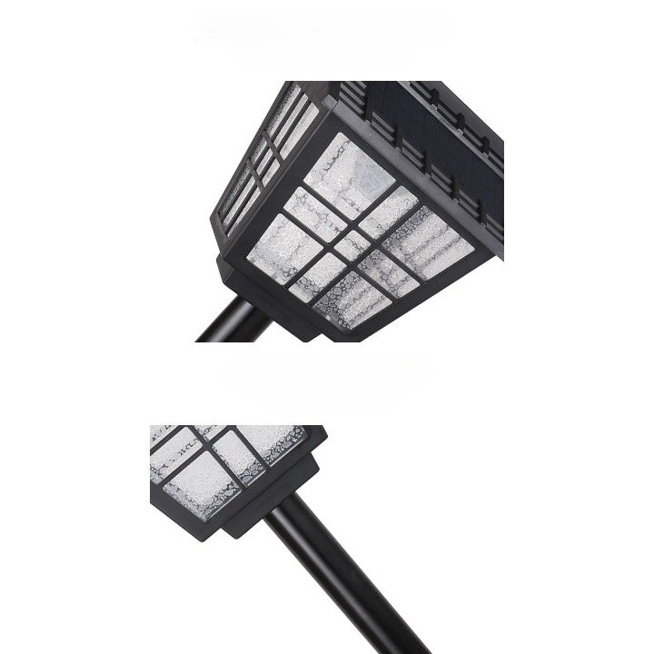 Lampa Solara De Tip Stalp Pentru Gradina, Alb Rece - vivimall.ro