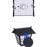 Lampa solara de tip stalp pentru gradina, Vivimall, Alb Rece - vivimall.ro