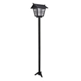 Lampa solara de tip stalp pentru gradina, Vivimall, Alb Rece - vivimall.ro