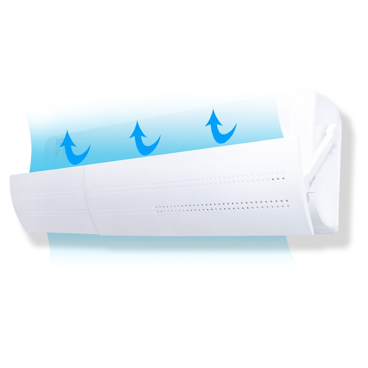 Deflector pentru Aer Conditionat, Flippy, Model S cu Trei Panouri, Capac pentru Directionarea Fluxului de Aer si Reducerea Curentului Direct - vivimall.ro