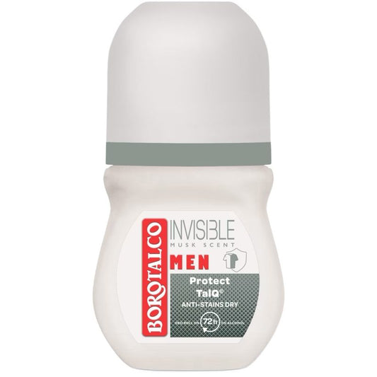 Dezodor, Borotalco, Roll-on 50 ml, Férfi, Száraz, Láthatatlan, Illatosított