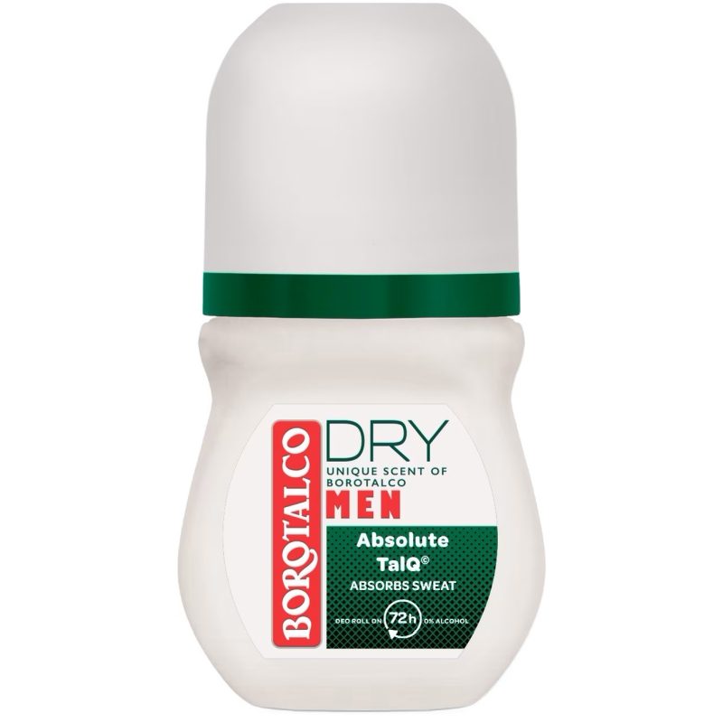 Dezodor, Borotalco, Roll-on, 50 ml, Férfi, Dry Original