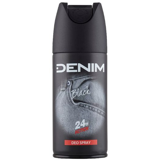 Dezodor, Denim, 150 ml Férfi fekete