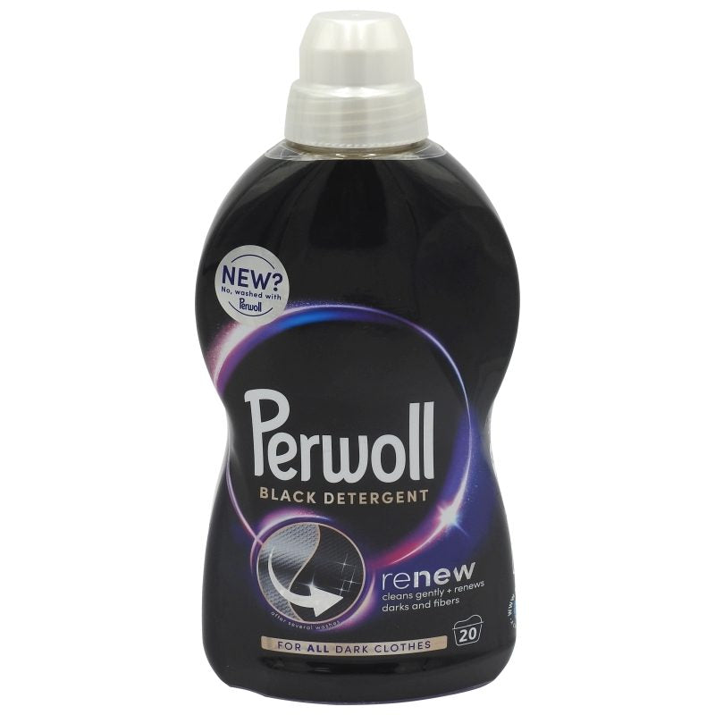 Folyékony mosószer, Perwoll, 1 L Black 20 mosás