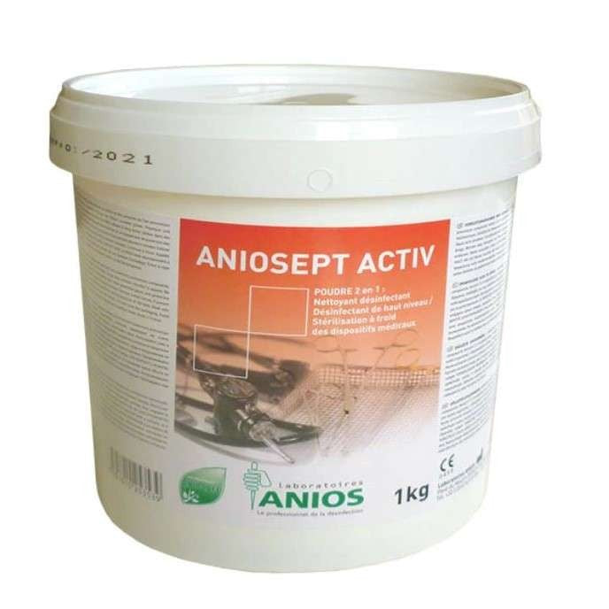 Aniosept Activ magas szintű fertőtlenítőszer orvostechnikai eszközökhöz, 1 kg