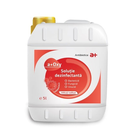 Denaturált etanol alapú felületfertőtlenítő, A+ Oxy, 5 liter