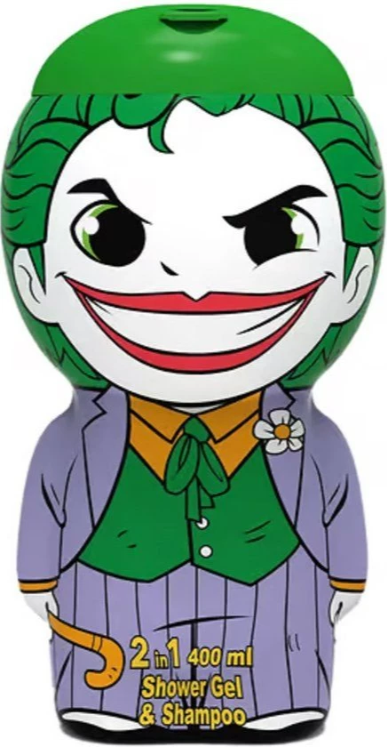 Gel de Duș și Șampon Disney 2-în-1 Joker 400ML - Distracție și prospețime