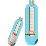 Dispozitiv de Masurat Talpa Piciorului pentru Bebelusi, Vivimall, 6-24, Model Iepuras, Albastru - vivimall.ro