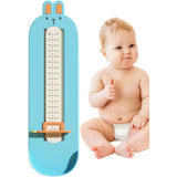 Dispozitiv de Masurat Talpa Piciorului pentru Bebelusi, Vivimall, 6-24, Model Iepuras, Albastru - vivimall.ro