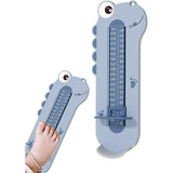 Dispozitiv de Masurat Talpa Piciorului pentru Bebelusi, Vivimall, 9-24, Model Dinozaur, Albastru - vivimall.ro