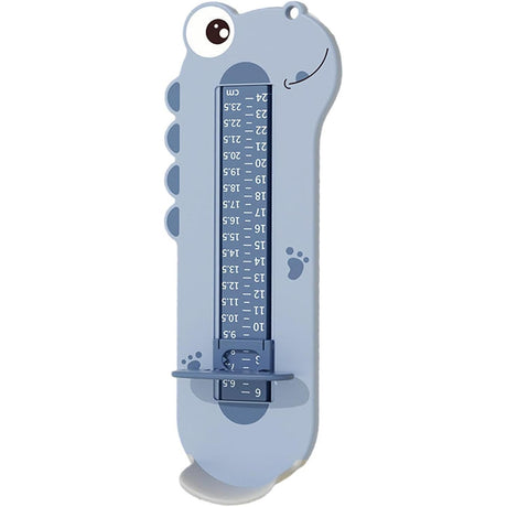 Dispozitiv de Masurat Talpa Piciorului pentru Bebelusi, Vivimall, 9-24, Model Dinozaur, Albastru - vivimall.ro