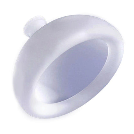 Dispozitiv Terapeutic Sputa, Vivimall, Cupa pentru Terapie Toracica, Dispozitiv de Eructare, pentru Adulti si Copii, 10 x 6.5 cm, din Silicon, Transparent - vivimall.ro