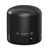 Dop de Etansare a Sticlei de Vin, Vivimall, Rotativ, On-Off, Silicon, Reutilizabil, Usor de Depozitat si Folosit, 3.4 x 3.4 x 3.4 cm, Negru - vivimall.ro