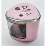 Ascutitoare Electrica cu 2 Gauri, Vivimall, Gri, Baterii 4 x AA (neincluse), 7.5 x 7.5 x 7.5 cm, Roz - vivimall.ro