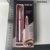 Epilator de Sprancene, Vivimall, Aparat de Tuns Facial sub Forma de Creion, Portabil, Alimentare cu Baterii, 13x1.5cm, Roz - vivimall.ro