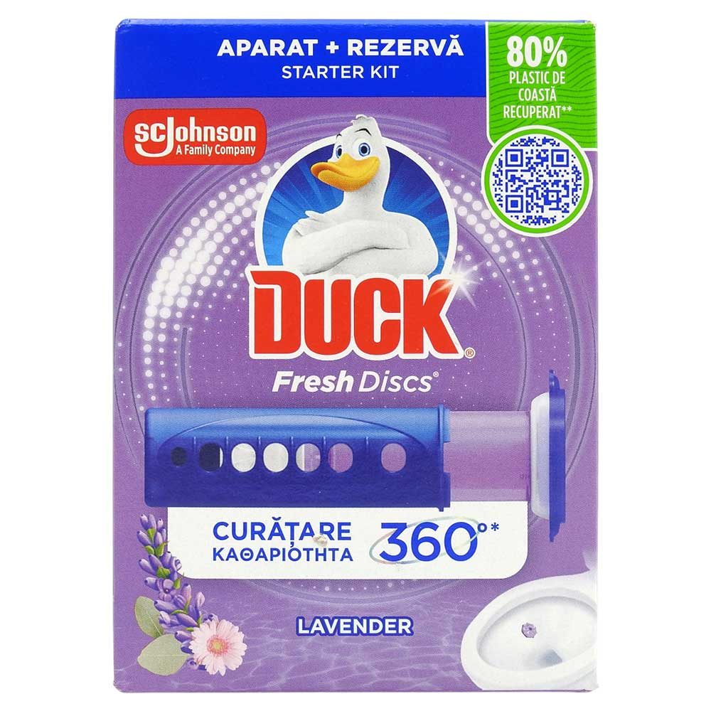 Duck Fresh Discs Aparat WC 36 ml Lavanda