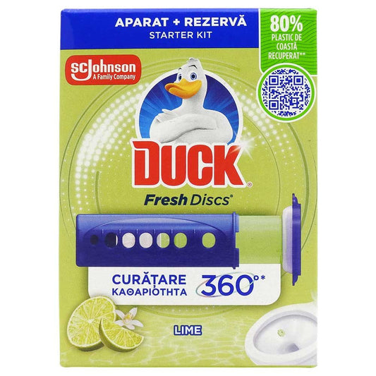 Duck Fresh Discs Aparat WC 36 ml Lime