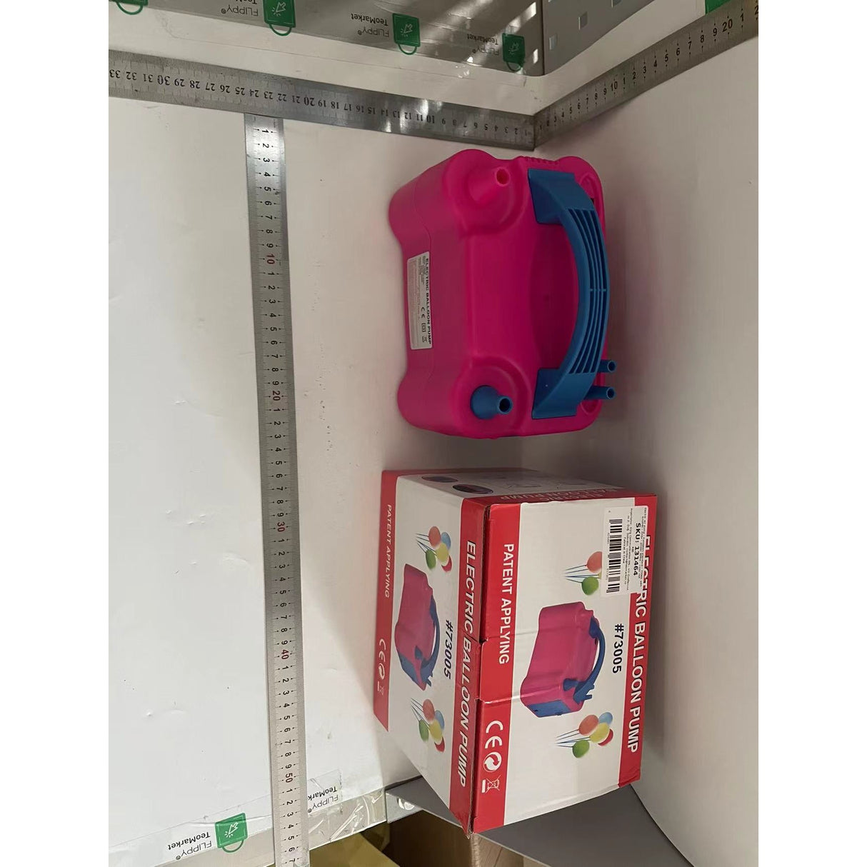 Elektromos lufipumpa, két kimenettel, 220V, 600W teljesítmény, parti kiegészítők