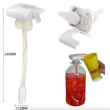 Dispenser Dozator Automat pentru Bauturi, Vivimall, Dozator Electric Automat pentru Bidon de Apa, cu Baterii AA, 34 x 11 cm, Alb - vivimall.ro