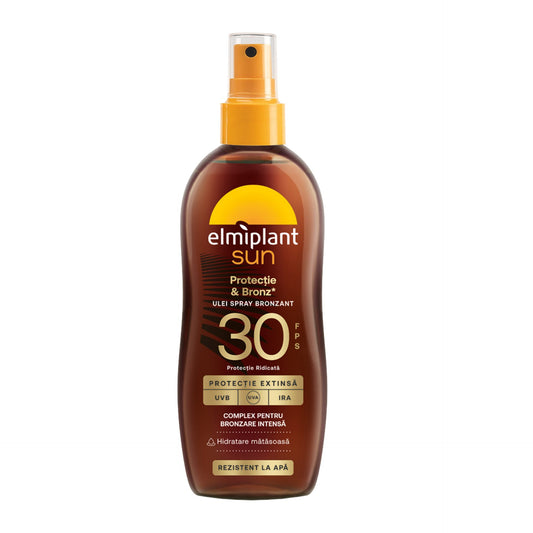 ELMI SUN OIL SPRAY TAN&PROT SPF30 150ML - vivimall.ro