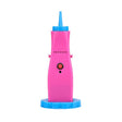Pompa Electrica Pentru Umflat Baloane, din Plastic, cu Acumulator, Autonomie 3-4h, Portabila, Roz - vivimall.ro