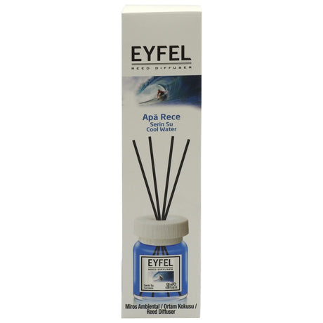 Odorizant Camera cu Betisoare, EYFEL, Cool Water, 120 ml - vivimall.ro