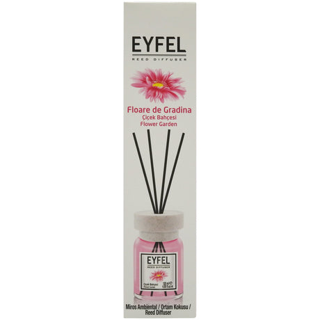 Odorizant Camera cu Betisoare, EYFEL, Flower Garden, 120 ml - vivimall.ro