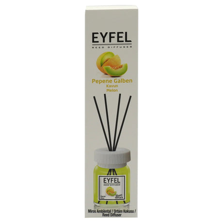 Odorizant Camera cu Betisoare, EYFEL, Pepene Galben, 120 ml - vivimall.ro