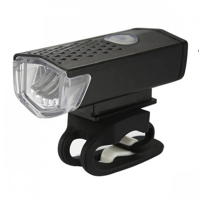 Far cu LED proiector pentru bicicleta\trotineta, Vivimall, reincarcabil, cablu USB inclus, 3 moduri de lumina, IPX4, Negru, 6.5x2.9x2.3 cm - vivimall.ro