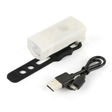 LED Projektoros Fényszóró Kerékpárhoz/Robogóhoz, Újratölthető, USB Kábel Tartalmazza, 3 Fénymód, IPX4
