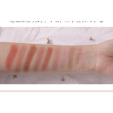 Sianoau szemhéjfesték paletta 10 gyöngyházfényű színnel