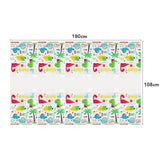 Fata de Masa Dreptunghiulara, Vivimall, Colectia Dino Park, 180 x 108 cm, din PE, Anti-pete, Impermeabila, Multicolor - vivimall.ro