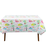 Fata de Masa Dreptunghiulara, Vivimall, Colectia Dino Park, 180 x 108 cm, din PE, Anti-pete, Impermeabila, Multicolor - vivimall.ro