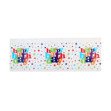 Fata de Masa Dreptunghiulara, Vivimall, Colectia Happy Birthday, 180 x 108 cm, din Plastic PE, Impermeabila, Multicolor - vivimall.ro