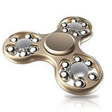 Fidget Spinner 18 Balls, Auriu - vivimall.ro