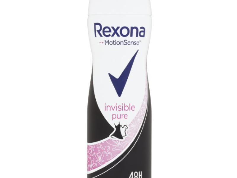 Deospray Rexona - Invisible Pure - 150 ml - Protecție fără urme