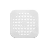 Filtru Chiuveta, Flippy, Anti-infundare, cu Ventuze, 14.5 x 14.5 cm, Flexibil, Alb