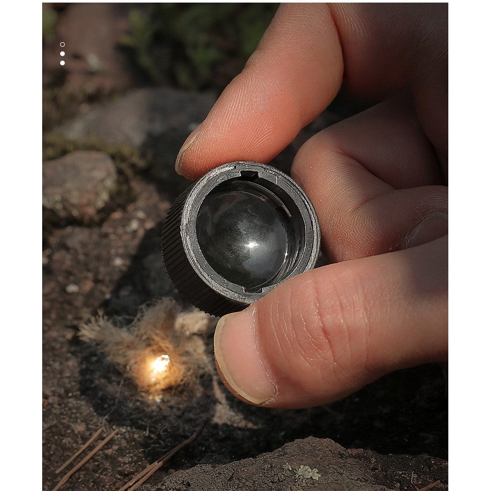 Kit supravieturie Vivimall, Fluier multifunctional 7 in 1, pentru drumetii, hiking, lupa, fluier, termometru, depozitare pastile, busola, din material ABS, cu snur,  9,7 x 2,8 cm, verde - vivimall.ro