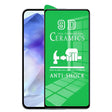 Folie de Protectie Ceramica, Vivimall, Compatibila cu Samsung Galaxy A35 4G, A35 5G, Ceramics 9D, Antisoc, Margini Negre, Transparent - vivimall.ro
