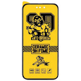 Folie de protectie Ceramica Flippy®, Transparenta HD, 9H, pentru Xiaomi Redmi 10 4G margini negre - vivimall.ro